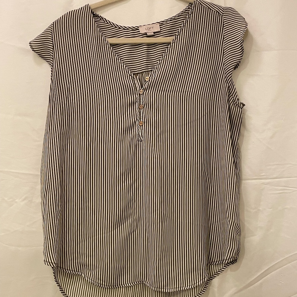 LOFT - Stripped Blouse